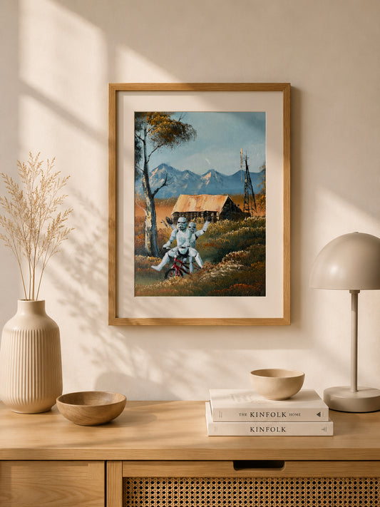 The Tandem Menace | Premium Print