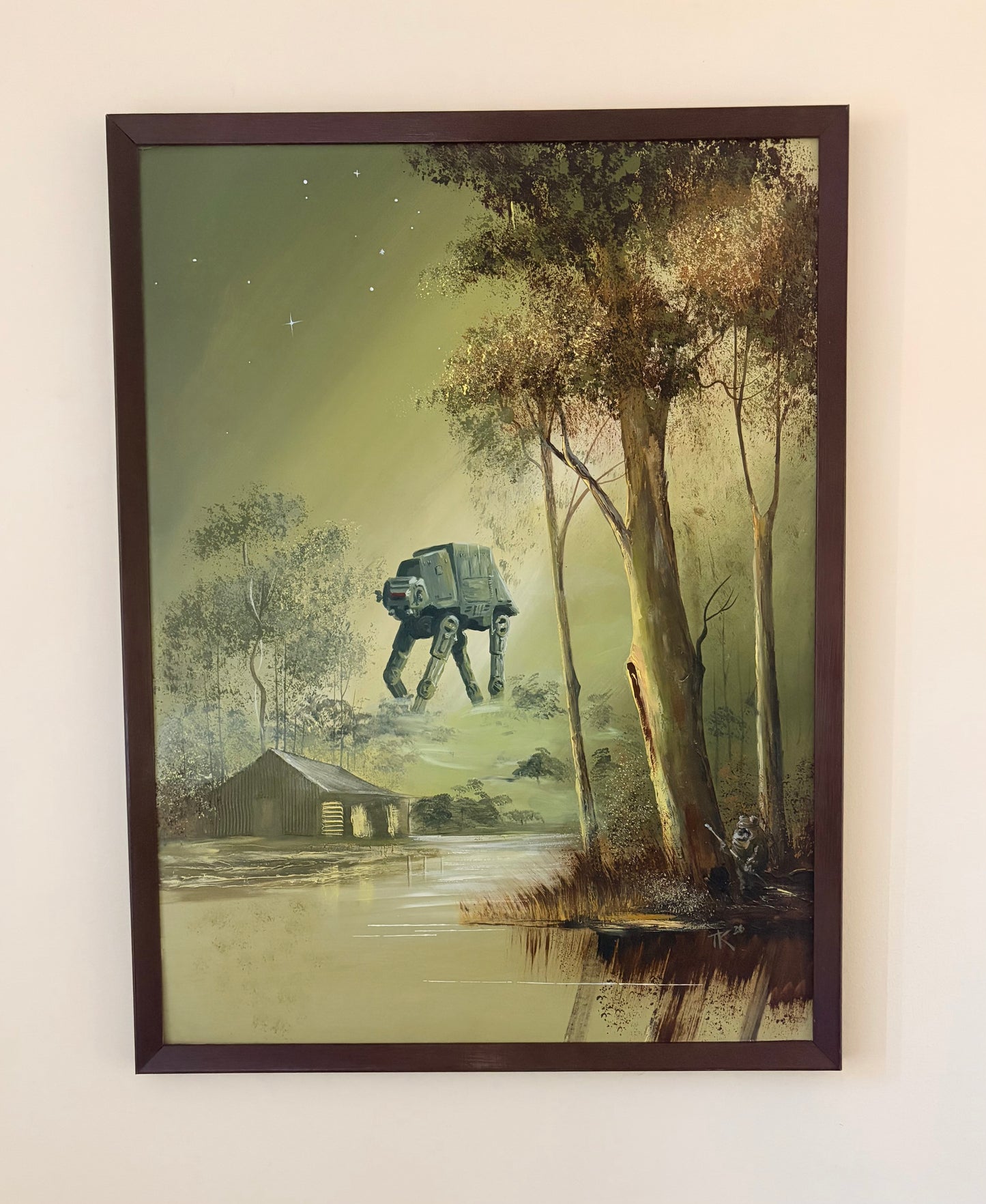 Endor Patrol | Original Upcycled Art