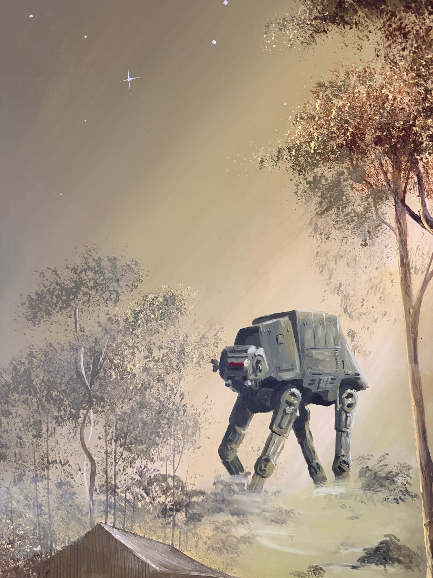Endor Patrol | Original Upcycled Art