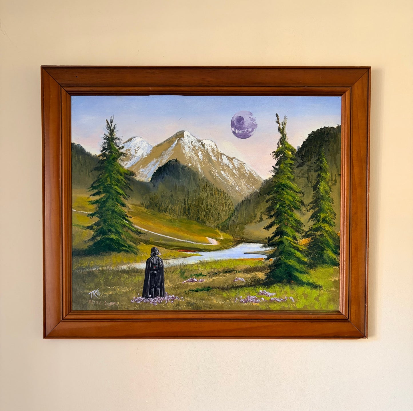 Naboo Rendezvous | Original Upcycled Art