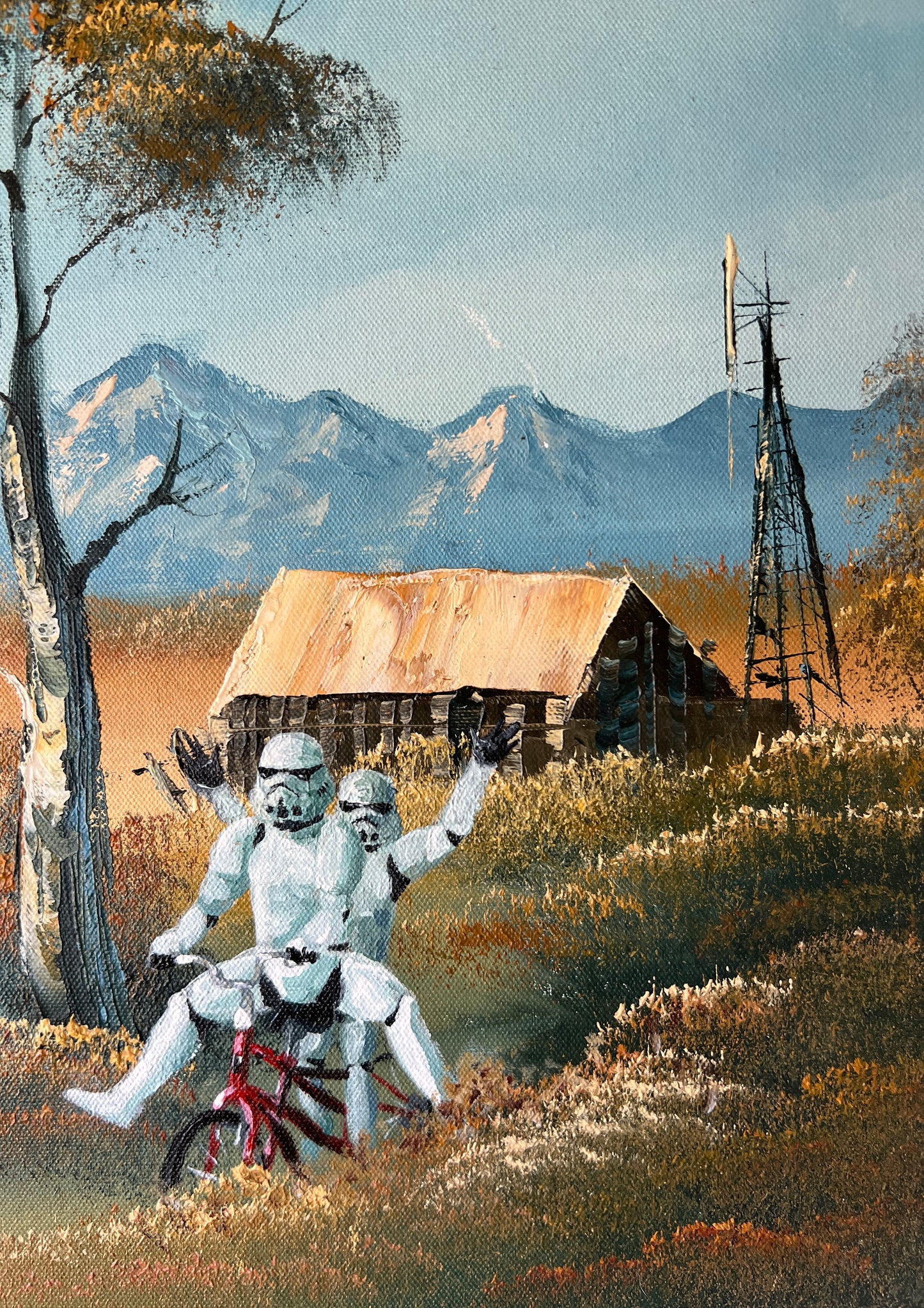 The Tandem Menace | Premium Print