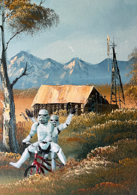 The Tandem Menace | Premium Print