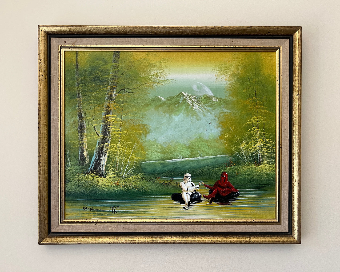 The Imperial Holiday Special | Original Upcycled Art