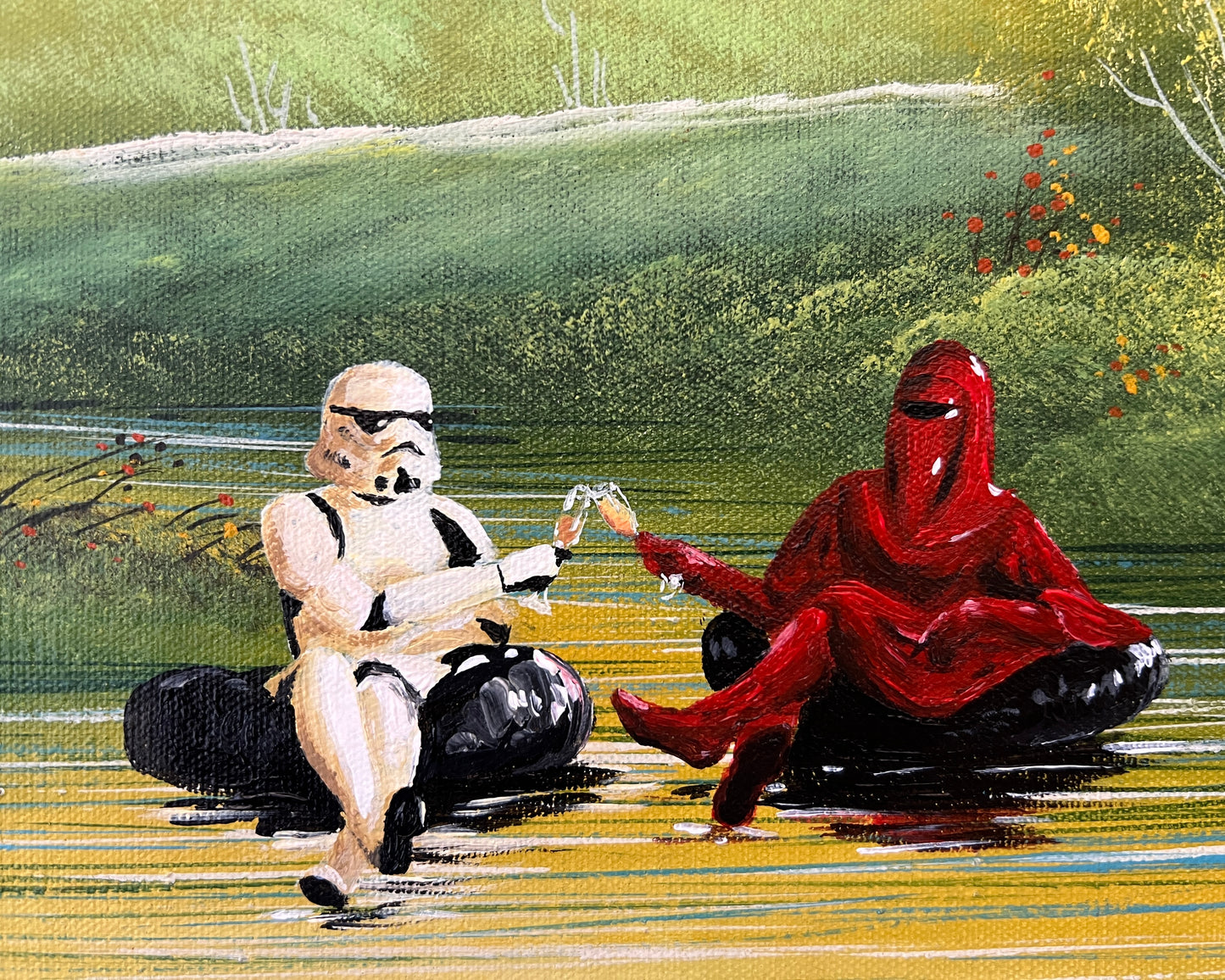 The Imperial Holiday Special | Original Upcycled Art